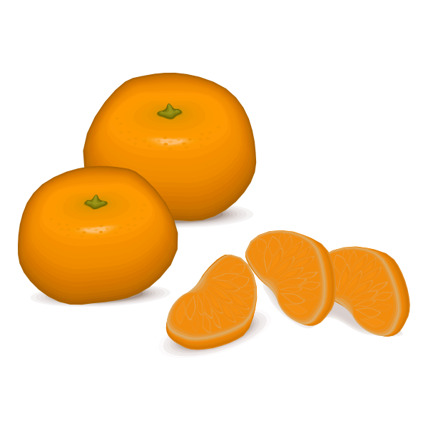SVG Tangerines