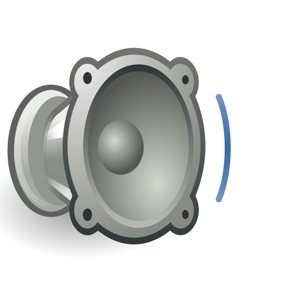 SVG tango audio volume low