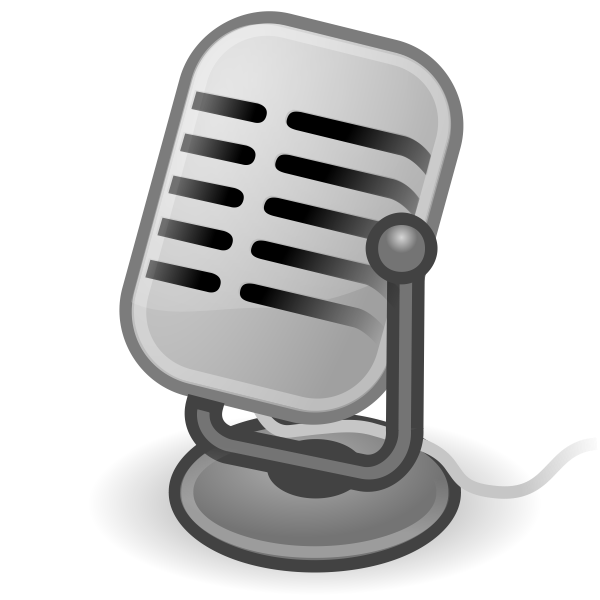 SVG tango input microphone