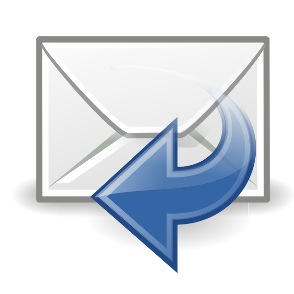 SVG tango mail reply sender