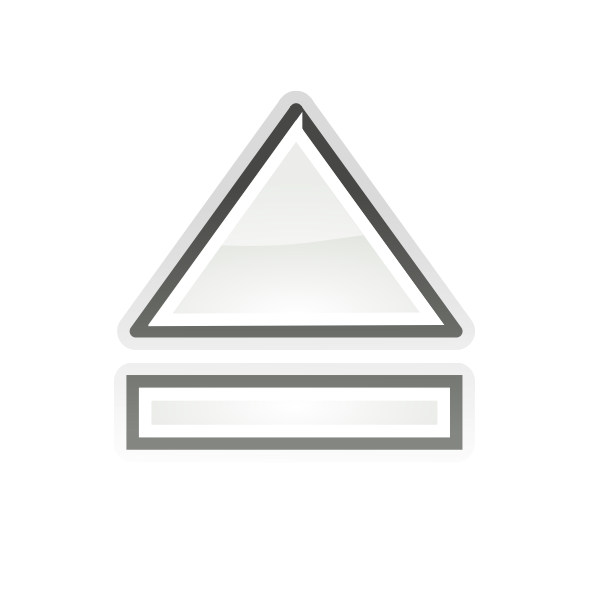 SVG tango media eject