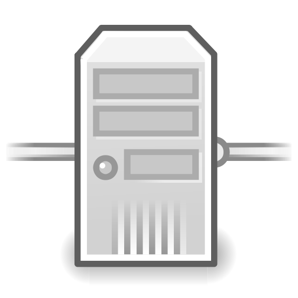 SVG Tango network server vector icon
