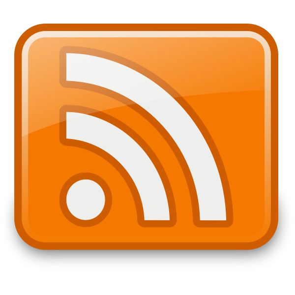 SVG Tango news feed vector image