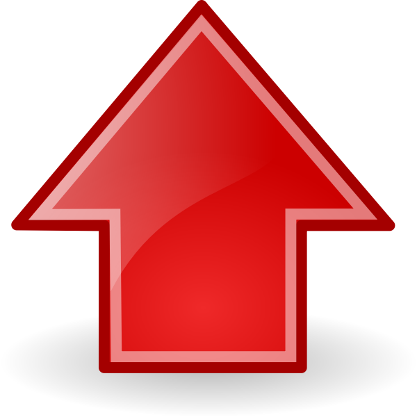 SVG tango red go up