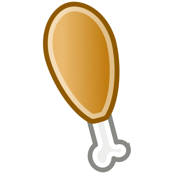 SVG Tango Style Chicken Leg