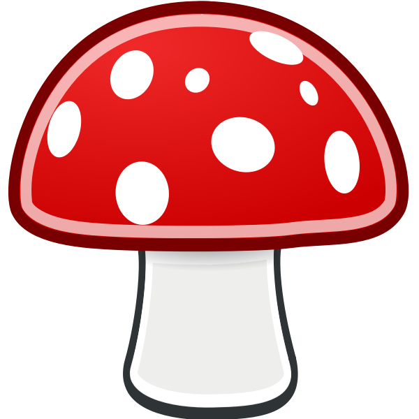 SVG Tango Style Mushroom
