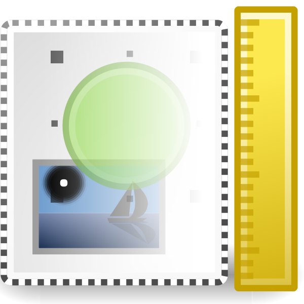 SVG tango x office drawing template