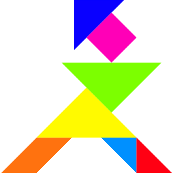 SVG Tangram