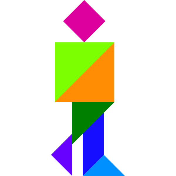 SVG Tangram