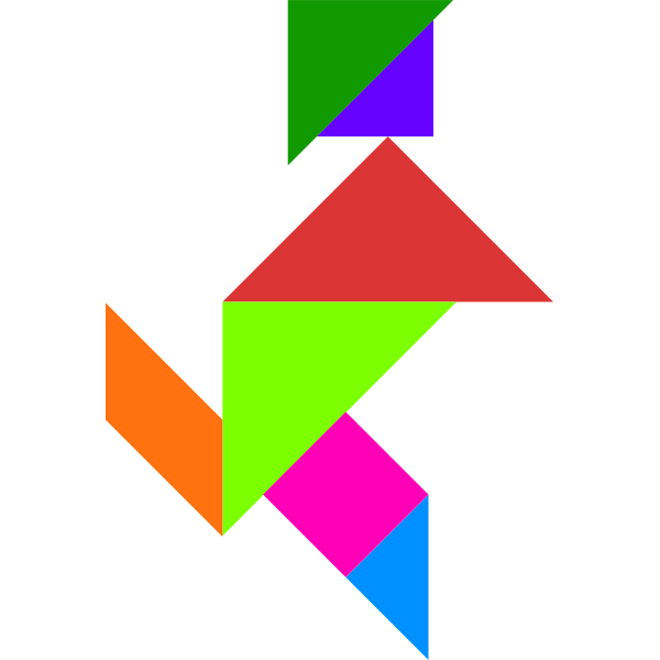 SVG Tangram