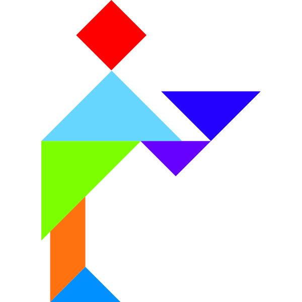 SVG Tangram