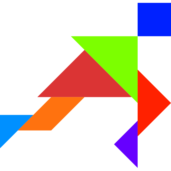 SVG Tangram