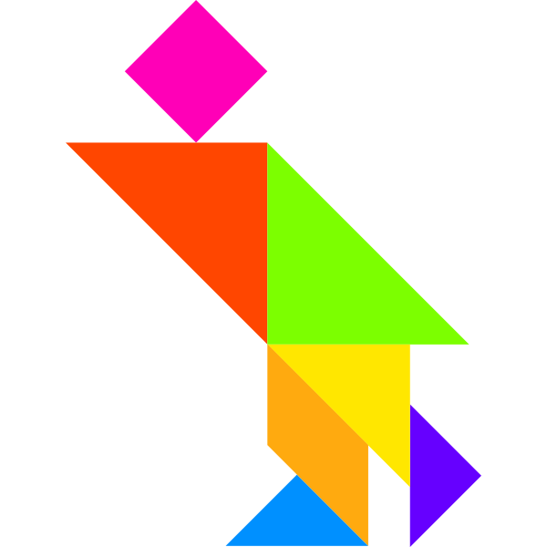 SVG Tangram