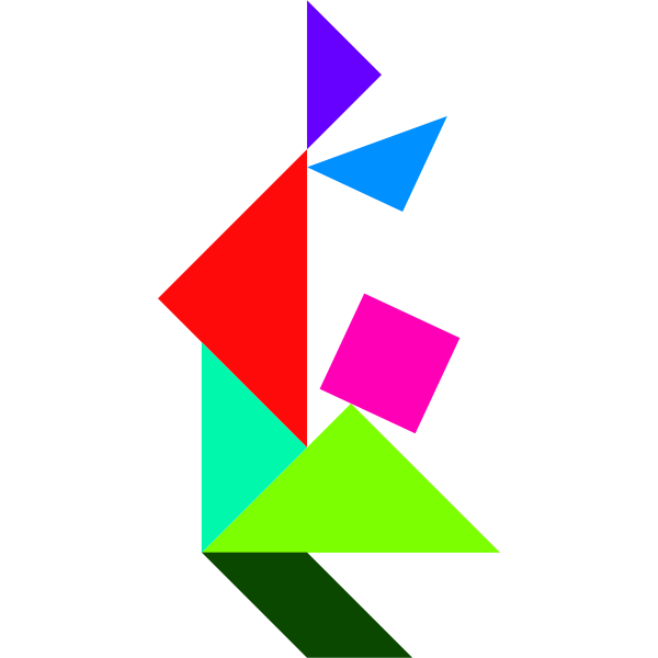 SVG Tangram