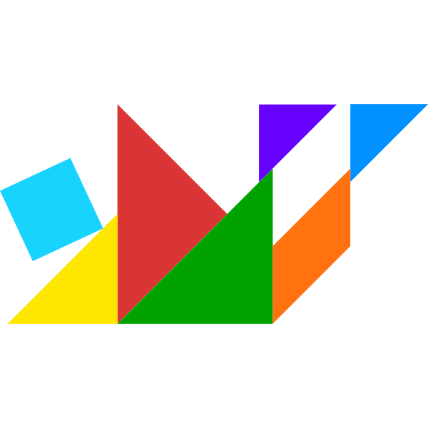 SVG Tangram