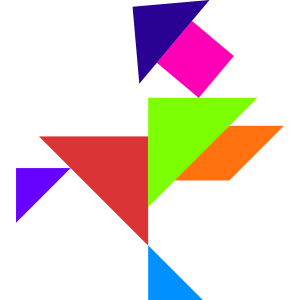 SVG Tangram