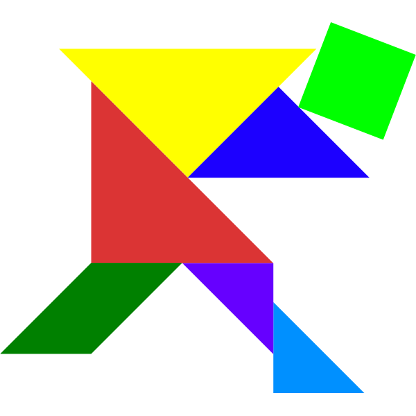 SVG Tangram