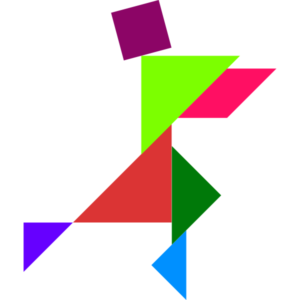 SVG Tangram