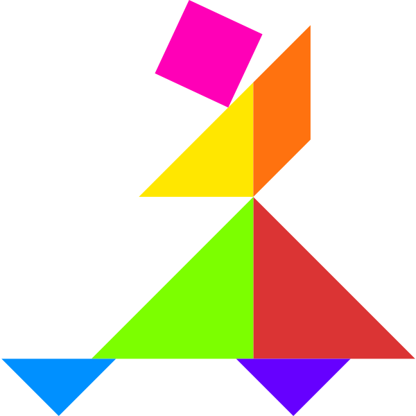 SVG Tangram