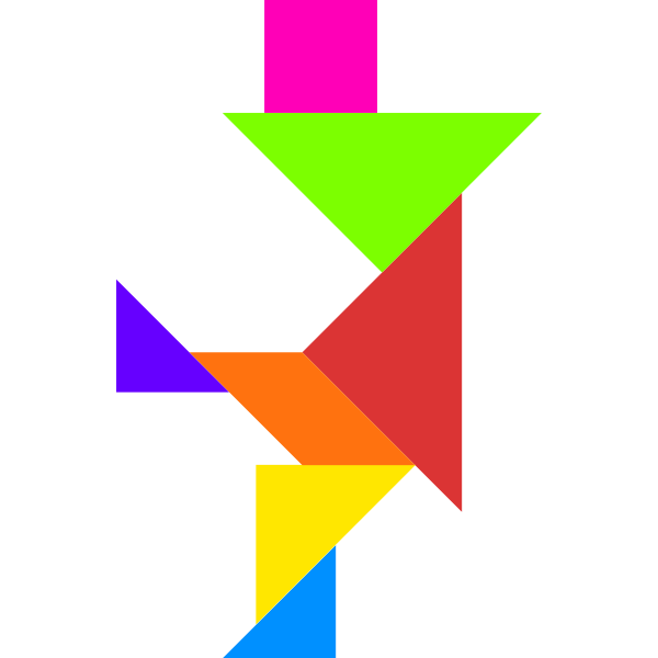 SVG Tangram