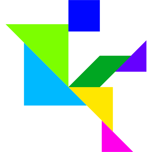 SVG Tangram