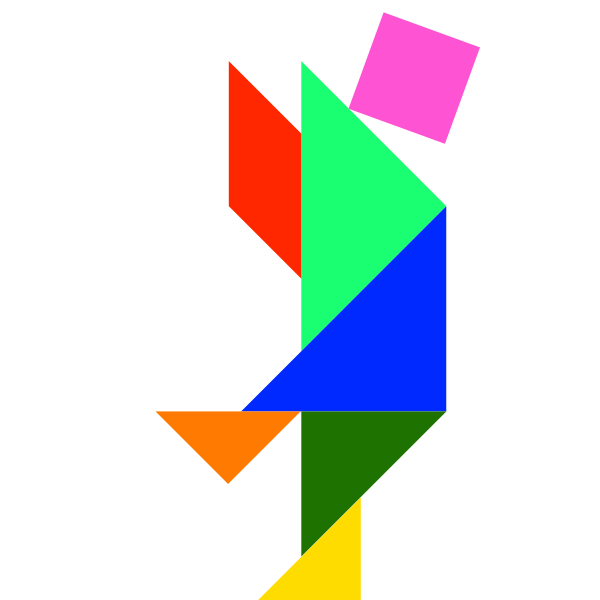 SVG Tangram