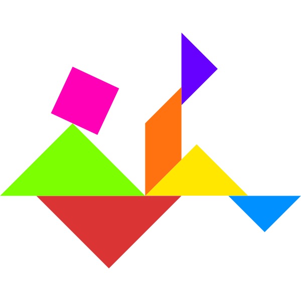 SVG Tangram