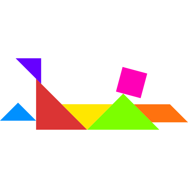 SVG Tangram