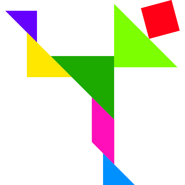 SVG Tangram