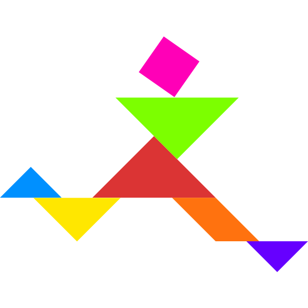 SVG Tangram