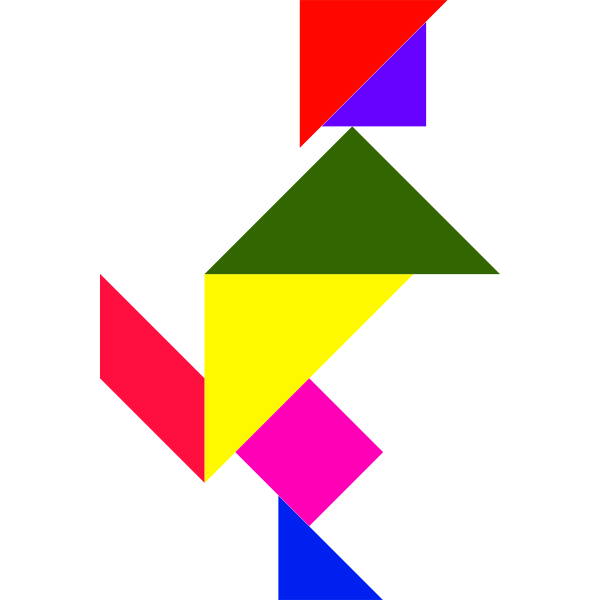 SVG Tangram