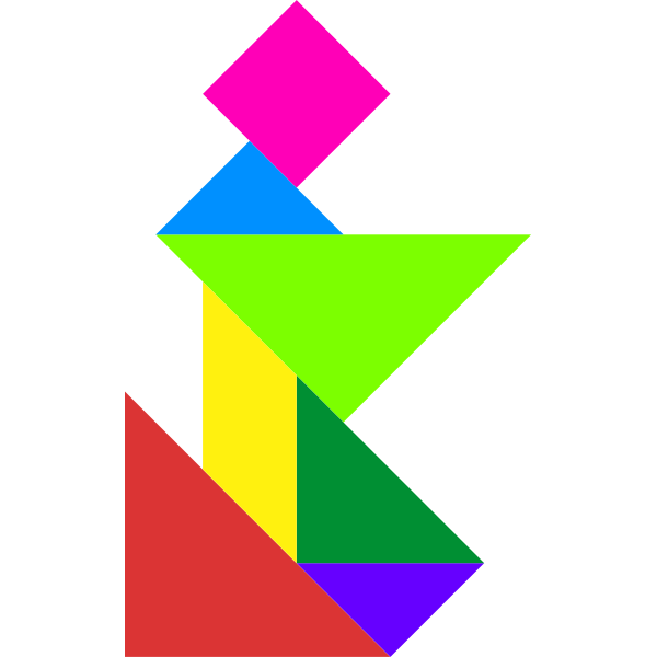 SVG Tangram