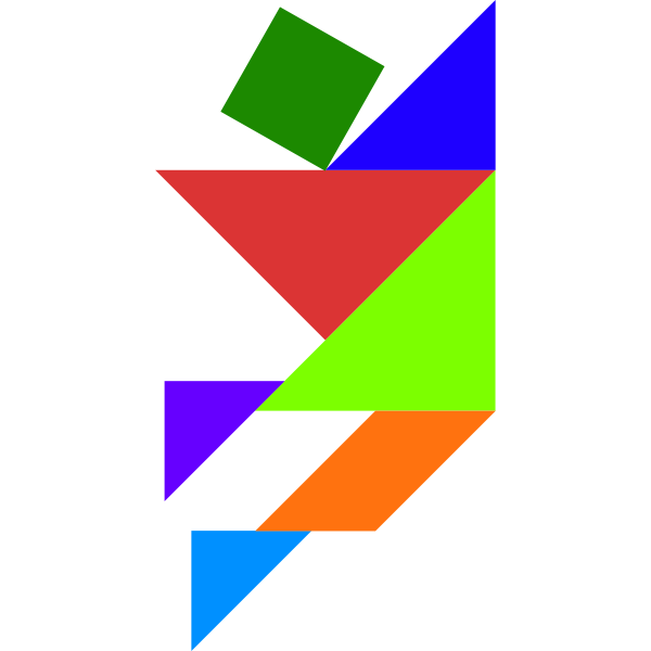SVG Tangram