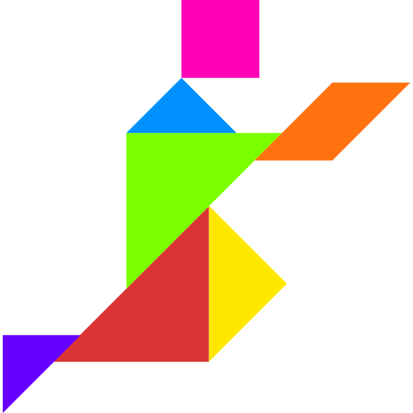 SVG Tangram