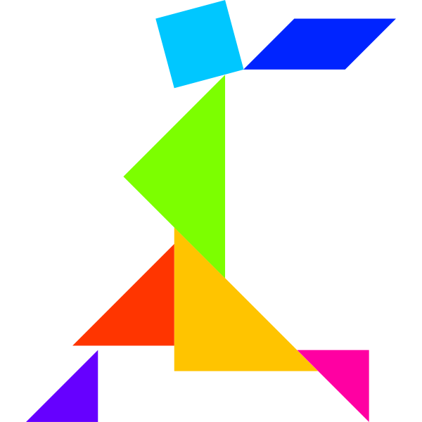 SVG Tangram