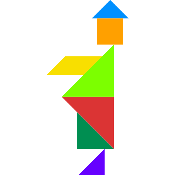 SVG Tangram
