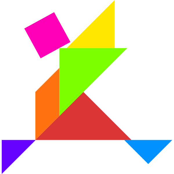 SVG Tangram