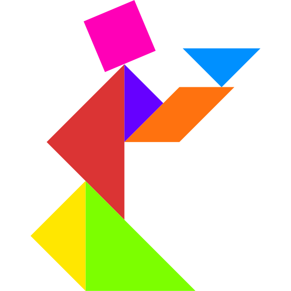 SVG Tangram