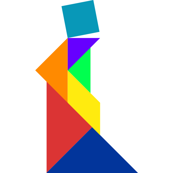 SVG Tangram