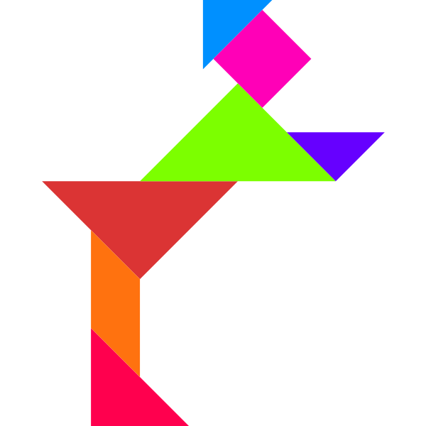 SVG Tangram