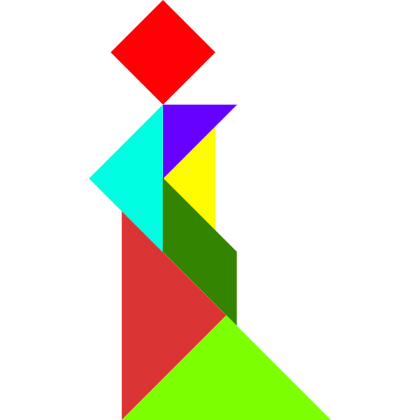 SVG Tangram