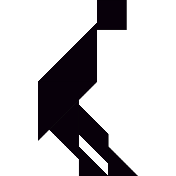 SVG Tangram vector graphics