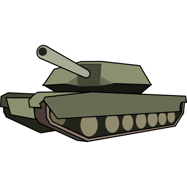 SVG Tank vector graphics