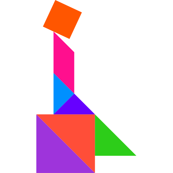 SVG Tanngram