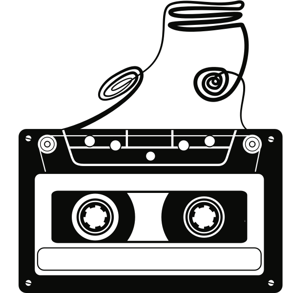 SVG Tape cassette