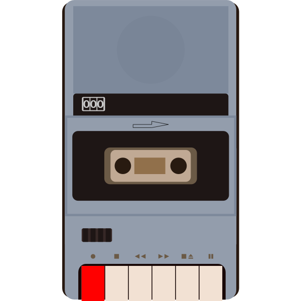 SVG Tape recorder