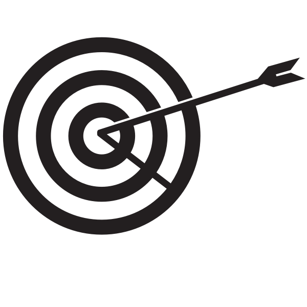 SVG Target silhouette