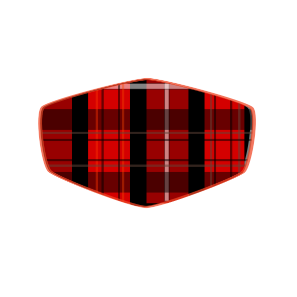 SVG Tartan texture vector image