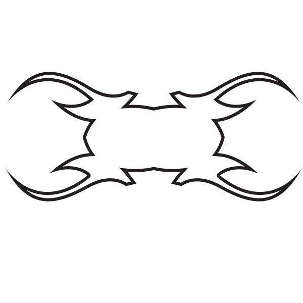 SVG Tattoo shape silhouette