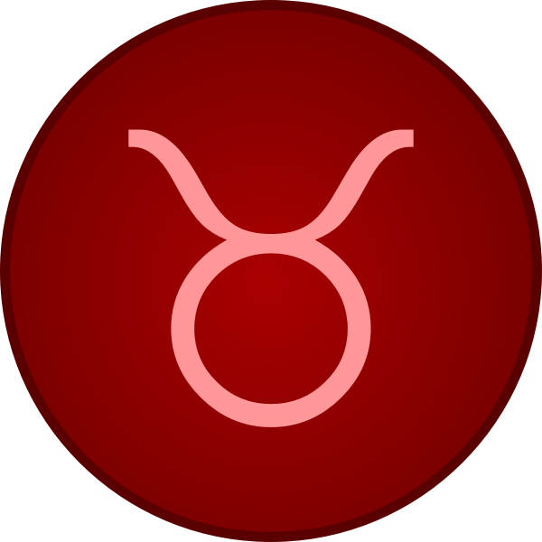 SVG Taurus symbol